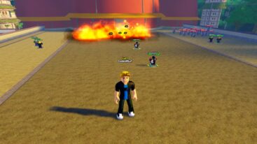 Roblox Anime Fortress Units On Stand Destroying Invading Units With Fire