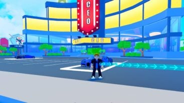 Roblox Business Life Standing In Front Of Sports Car And Ceo Office