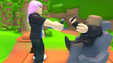 Roblox Hair Cutting Simulator Making An Avatar On A Chair Go Bald