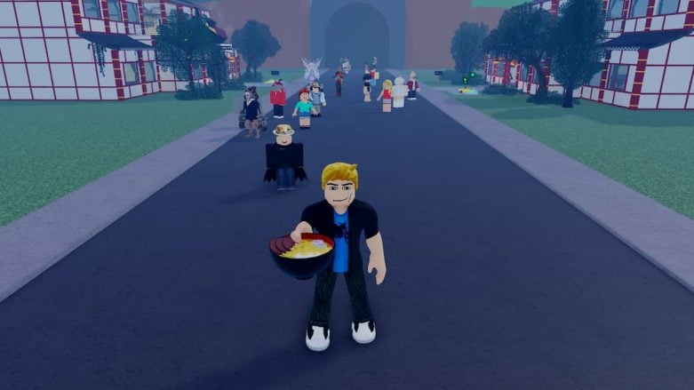 Roblox Make Ramen And Prove Dad Wrong On Road Holding Ramen With People