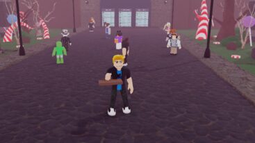 Roblox Prove Dad Wrong By Making Chocolates Standing On Street Holding Chocolate In Hand