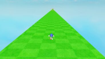 Roblox Sonic Race Racing On A Green Track