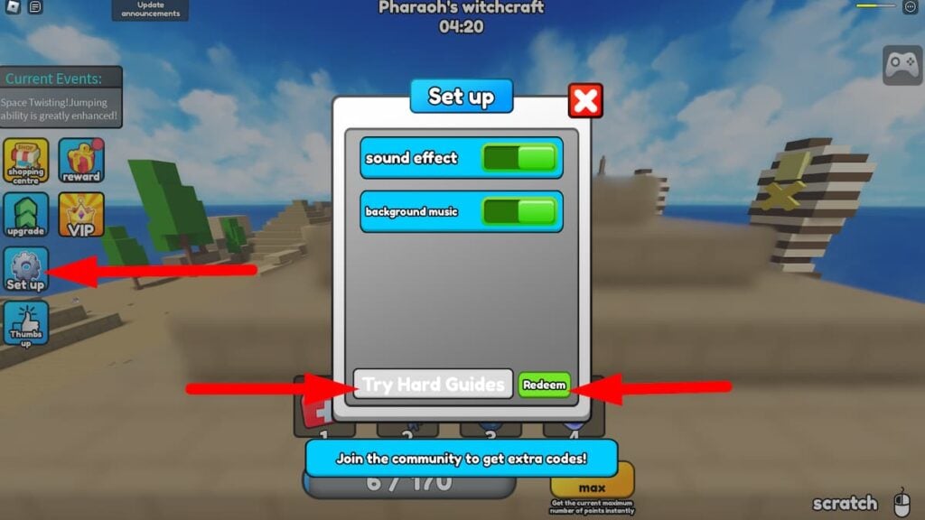 How To Redeem Codes In Eat Everything Roblox