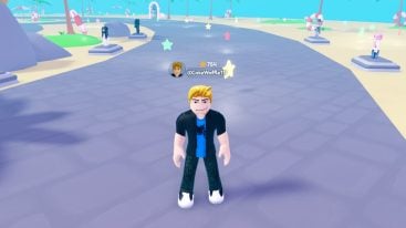 Roblox Collect Stars For Ugc Standing On Pavement With Stars Behind