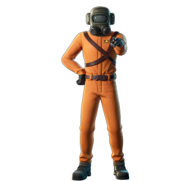 Fortnite The Employee Skin of Cosmetic PNG Image