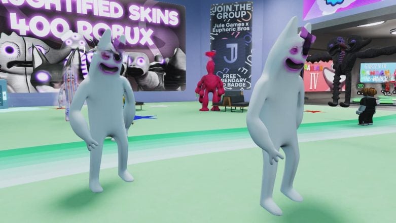 Roblox Garten Of Banban Rp White Monsters