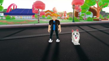Roblox Pet Store Tycoon 2 Standing With Pet Husky