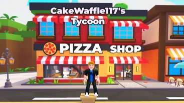 Roblox Pizza Shop Tycoon Standing In Frong Of Pizza Shop