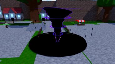 Roblox Sakura Piece Dark Black Purple Tornado