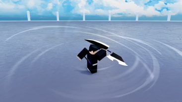Roblox Type Soul Battlegrounds Swinging A Black Blade Around