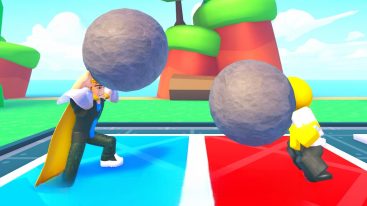 Roblox Lift Stone Simulator Lifting A Round Circle Stone On Blue Floor