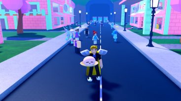 Roblox Prove Mom Wrong By Selling Mochi Holding A Plate Of Pink Mochi In Street