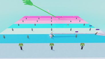 Roblox Slap All Friends Holding A Giant Slapping Stick About To Swing At Npcs