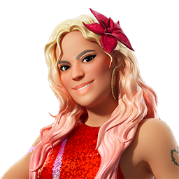 Fortnite Carolina Skin of Cosmetic Icon Image