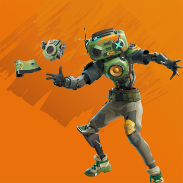 Fortnite Signal Skin of Cosmetic PNG Image