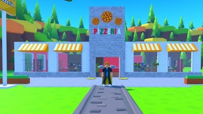 Pizzeria Tycoon 2 Codes July 2026 Try Hard Guides Roblox Pizzeria Tycoon 2 Standing Outside Pizza Shop 400x225 
