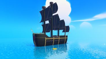 Roblox Ship Evolution Black Ship Sailing In Ocean