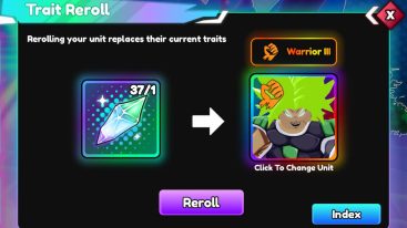 Roblox Anime Reborn Trait Reroll