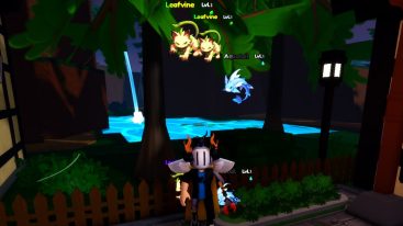 Roblox Pet Battle Adventure Standing Near Fence And Trees