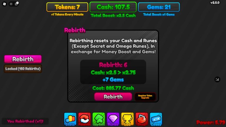 Rune Gui Codes [Update 1.5] (August 2026) - Try Hard Guides