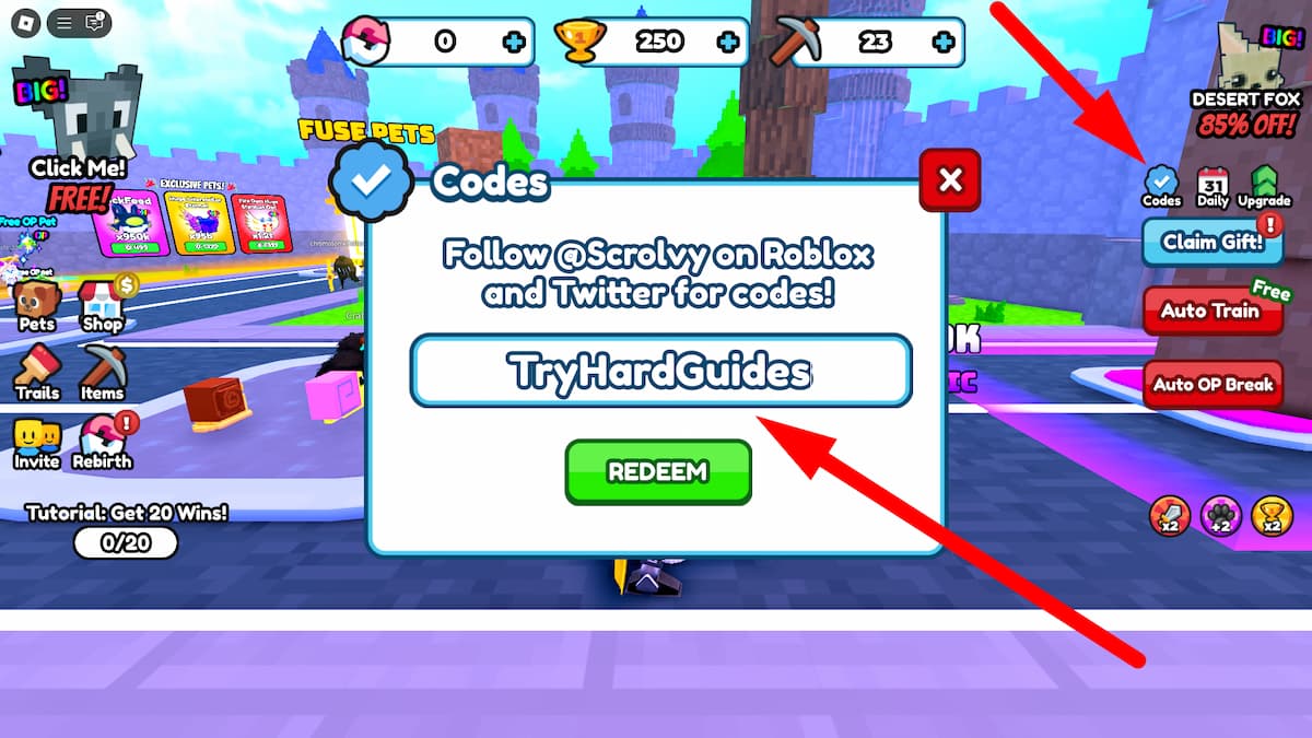 +1 Block Per Click Codes (July 2026) - Try Hard Guides