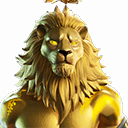 Fortnite Gold Lion Messi Cosmetic Style for Lionel Messi Skin