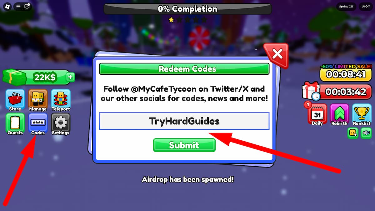 Cafe Business Tycoon Codes [New] (January 2026) - Try Hard Guides