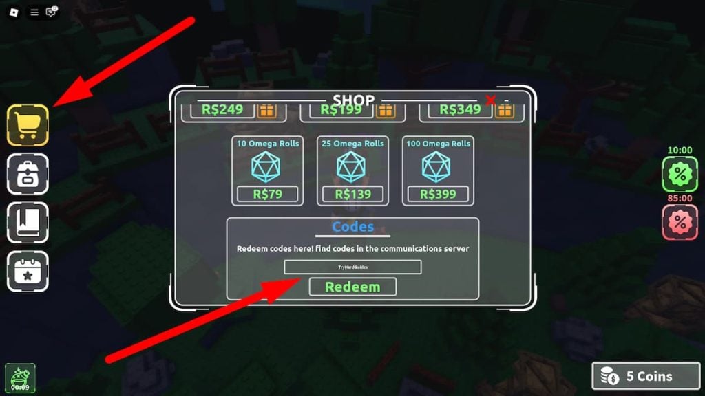 How To Redeem Codes In Trainer Battle RNG Roblox