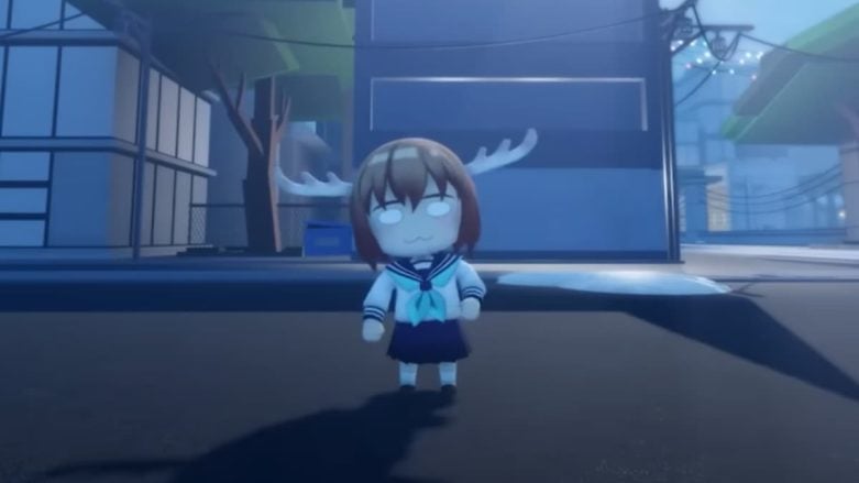 Roblox Sakura Stand Nokotan Small Girl With Deer Antlers