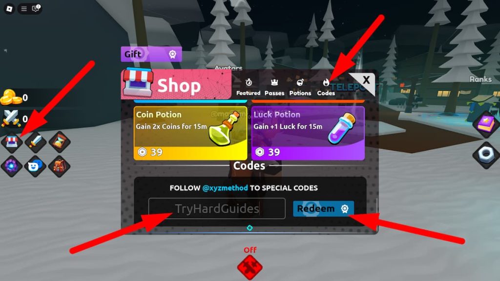 How To Redeem Codes In Anime Saga X Roblox