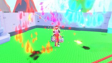 Roblox 1 Hot Every Second Avatar Wearing Silver Helmet Surrounded By Different Type Of Fire Effects Red Orange Blue Purple Fire