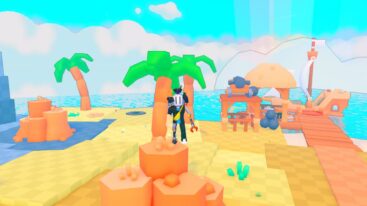 Roblox Mega Rolls A Avatar Wearing Silver Helmet Standing On Sandcastle With Ocean And Ship Docked Behind
