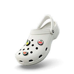 Fortnite Crocs Classic Clog 'white' Shoes of Cosmetic Set Image