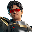 Fortnite Helmet Off+glasses Cosmetic Style for Samurai Shohei Skin