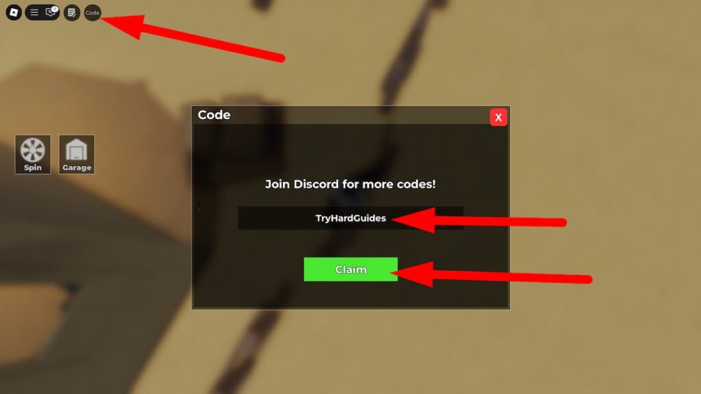 How To Redeem Codes In Bullet Cart Roblox