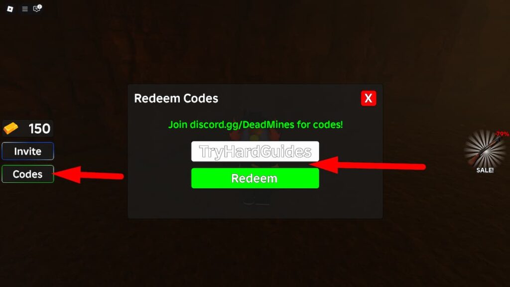 How To Redeem Codes In Dead Mines Roblox