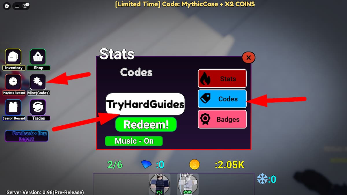 Jujutsu Anime Defense Codes [New Season] (May 2026) Try Hard
