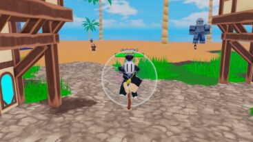Roblox Magic Heroes Avatar Wearing Silver Helmet Riding In Broomstick While Inside A Circle Bubble