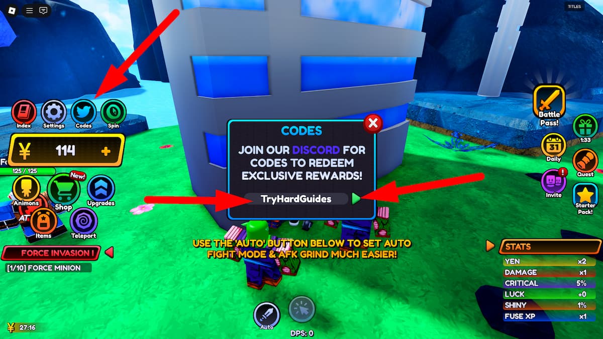 Anime Ascend Codes Update 2 June 2026 Try Hard Guides How To Redeem Codes In Anime Ascend Roblox 
