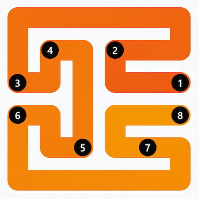 Solved LinkedIn Zip Answer Today (June 01, 2026, 12:37PM IST) Grid