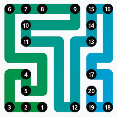 Solved LinkedIn Zip Answer Today (July 15, 2026, 12:34PM IST) Grid