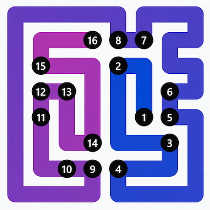 Solved LinkedIn Zip Answer Today (July 17, 2026, 12:38PM IST) Grid