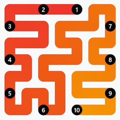 Solved LinkedIn Zip Answer Today (July 22, 2026, 12:36PM IST) Grid