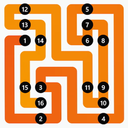 Solved LinkedIn Zip Answer Today (July 25, 2026, 12:42PM IST) Grid