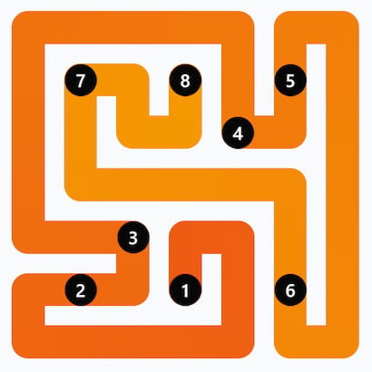 Solved LinkedIn Zip Answer Today (September 13, 2026, 12:40PM IST) Grid