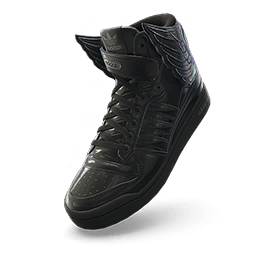 Fortnite Adidas Forum Js Wings 4.0 'black Opal' Shoes of Cosmetic Set Image