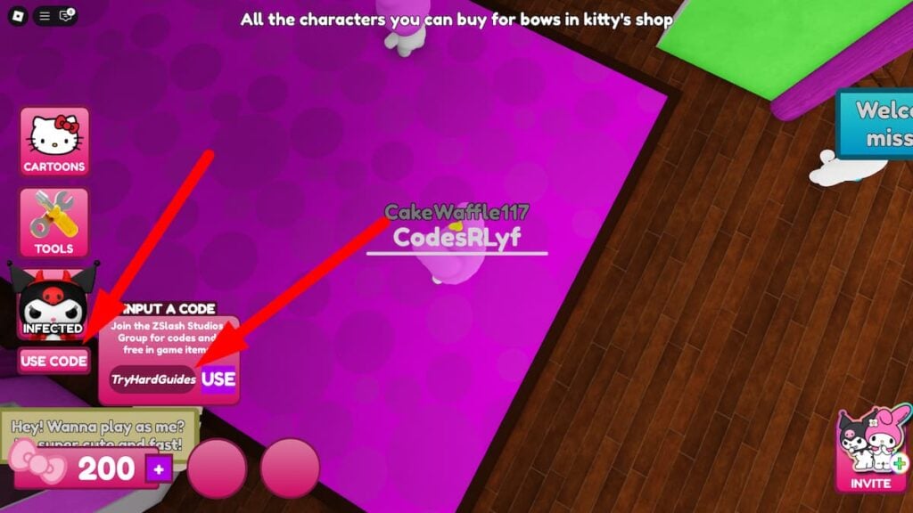 How To Redeem Codes In Kittys World Roblox