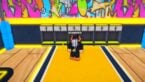 Roblox Captain Tsubasa Final Shot Avatar Wearing Silver Helmet Standing On Yellow Carpet In Front Of Lockers