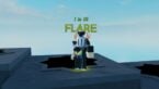 Roblox Phonk Rng Avatar Wearing Silver Helmet With 1 In 50 Flare Floating Above