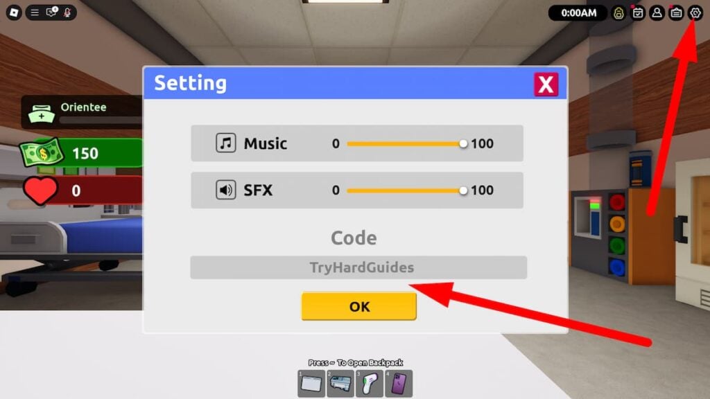 How To Redeem Codes In Be A Nurse Roblox